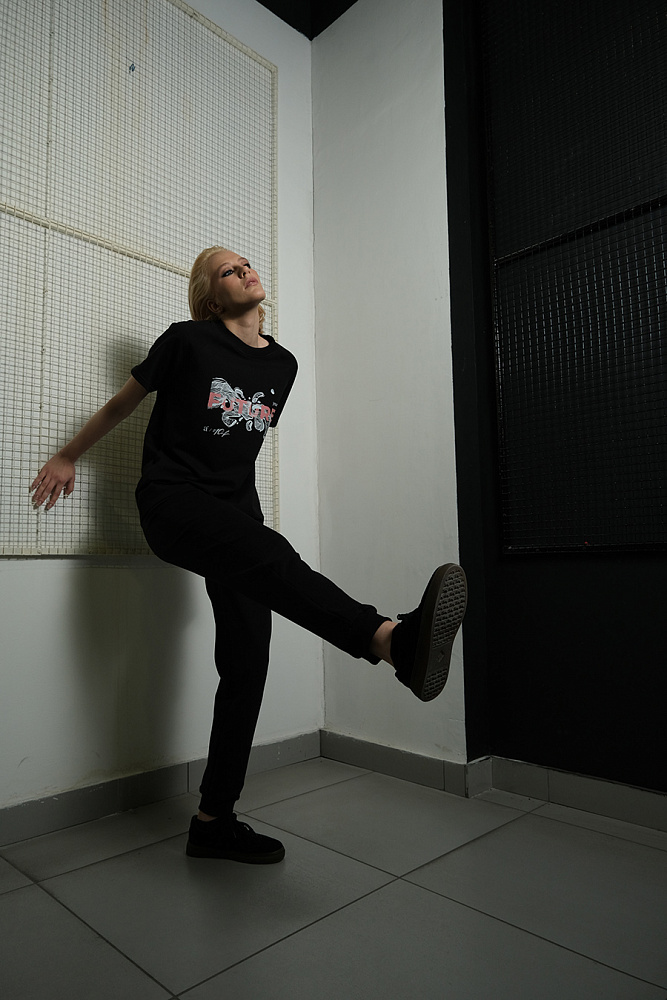 Джоггеры Art moment Черный_15404