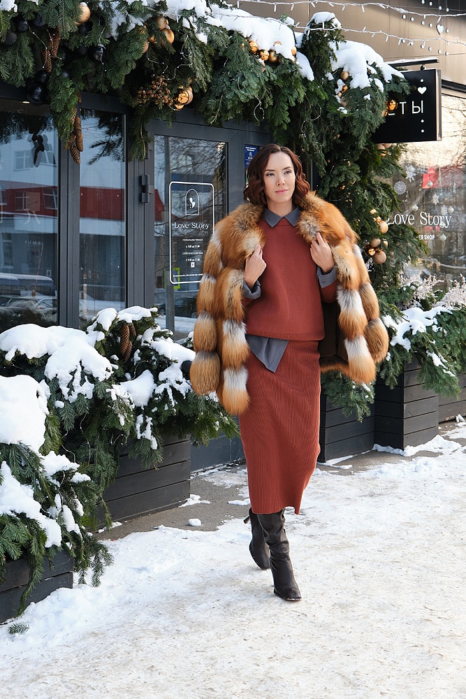 Джемпер Aura soft Терракотовый_18360