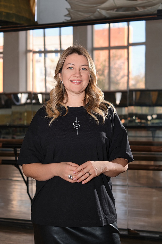 Футболка из хлопка Звучи Черный_17958