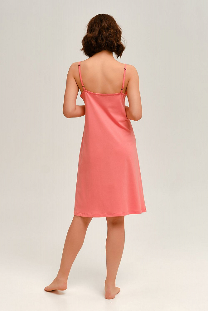 Сорочка  с кантом Vis-a'-Vis Лососёвый_12521