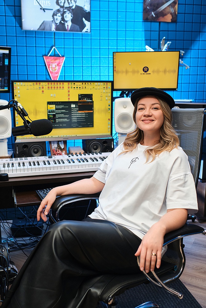 Футболка из хлопка Звучи Белый_17953