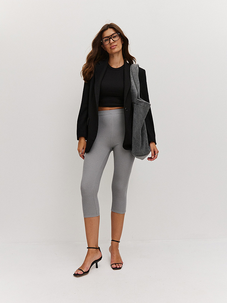 Бриджи Basic Темно-серый_12751