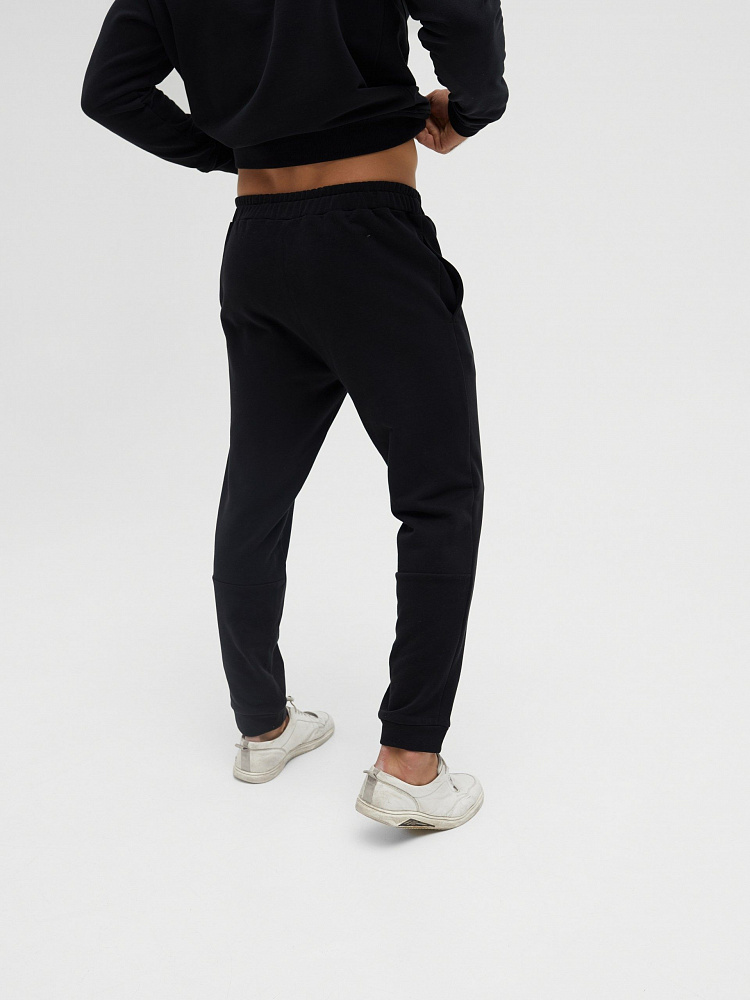 Брюки мужские из футера River Черный_11764