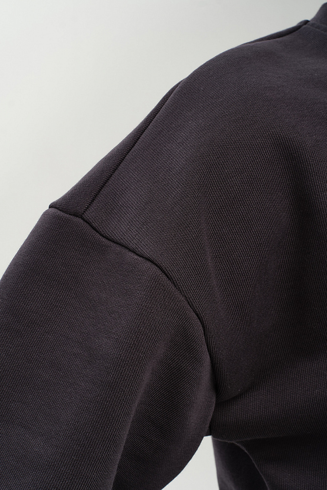 Свитшот из футера Art place Графит/Роза_14483