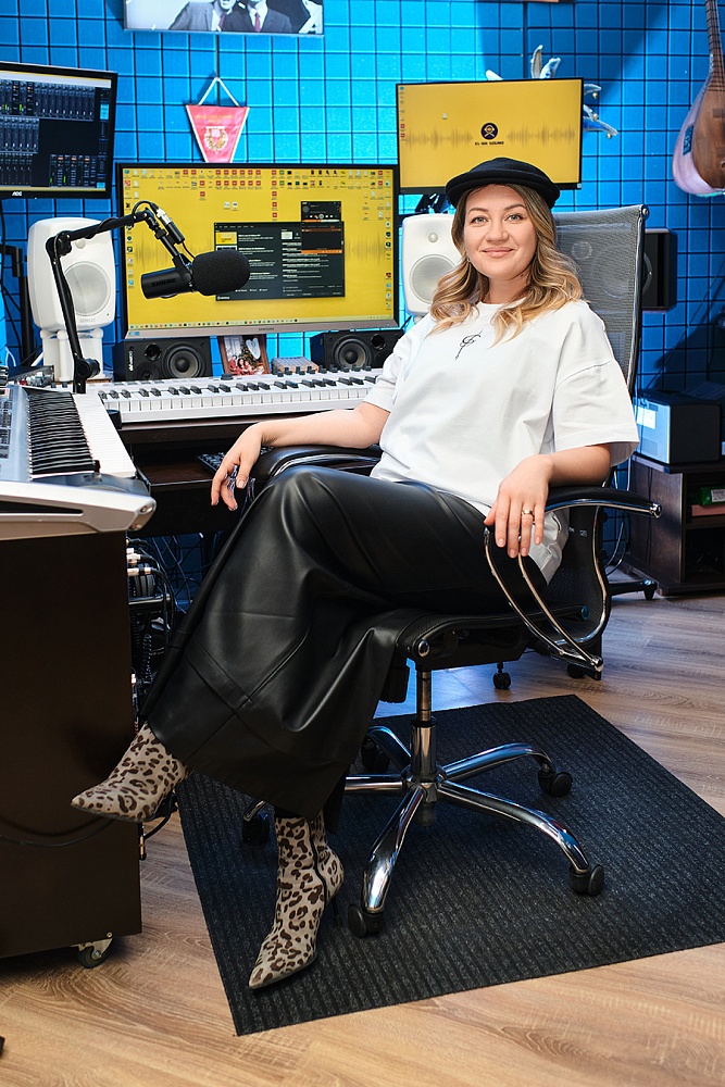 Футболка из хлопка Звучи Белый_17952