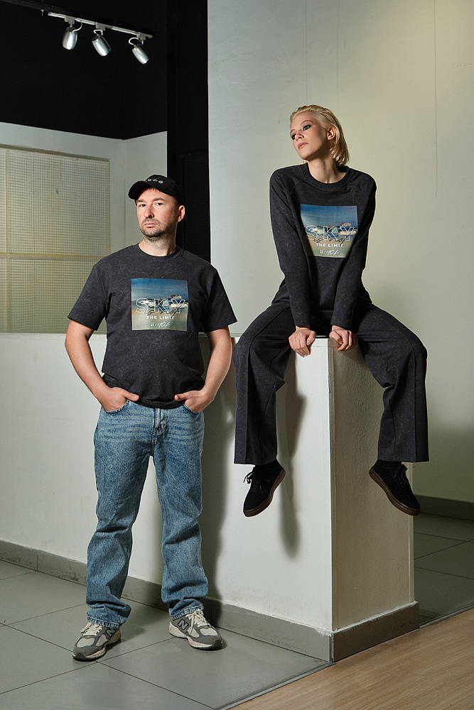 Футболка мужская с принтом Art moment Серый туман/ Sky_15260